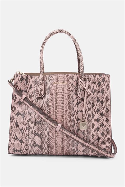 michael kors mercer small tote|mercer large snakeskin tote bag.